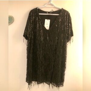 Zara sequin dress NWT XXL